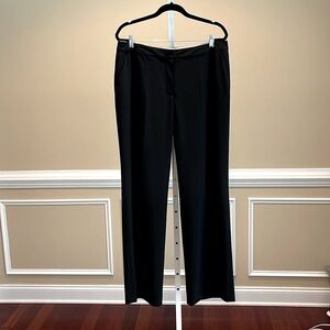 Michael Michael Kors Flat Front Trousers Black Size 14